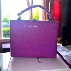 Brandon Blackwood Terrycloth Kendrick Trunk in Purple